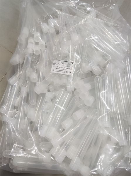 ống nghiệm nhựa có nắp 10ml - HTM