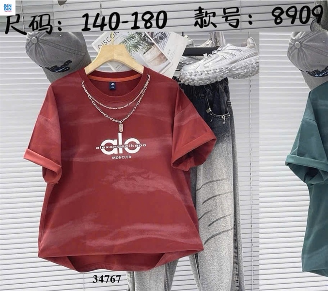 34767- Áo thun đỏ ALO