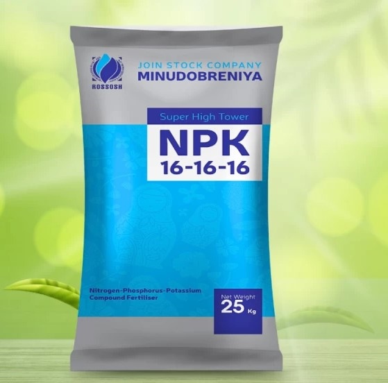 NPK 16.16.16 NK Nga - Công ty Tuấn Tú (Bao 25kg)