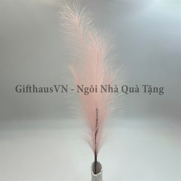 Cành lông vũ pháo hoa Hồng Pastel 60cm