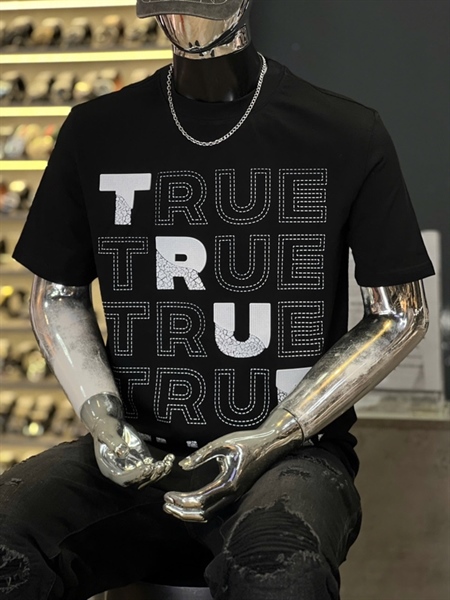 Thun CT - TRUE 06 - Đen ép cao su trắng