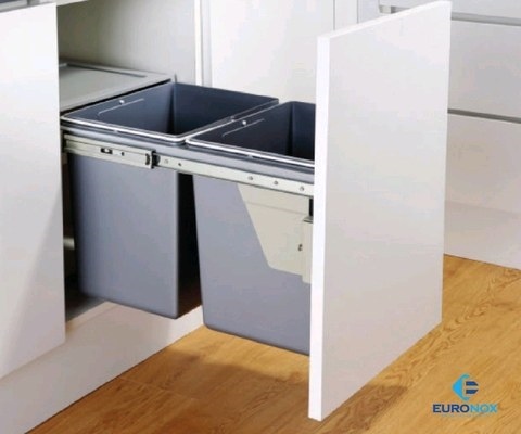 Thùng đựng rác 2 khoang 2 EU.D30M