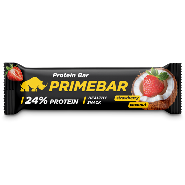Primebar strawberry-coconut