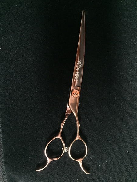 Kéo cong Windare Rose Gold 7"