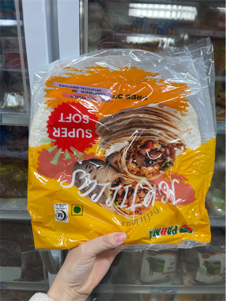Tortillas Big Roti Padma（トルティーヤ ビッグ ロティ パドマ）【ネパール】,1袋