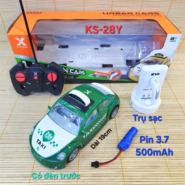 KS-28Y-X Xe điều khiển Taxi Màu Xanh