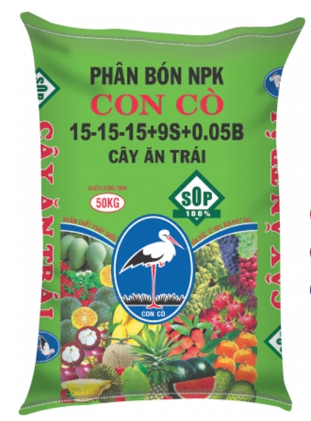 PHÂN BÓN 15.15.15 (BA CON CÒ - Bao 25kg)