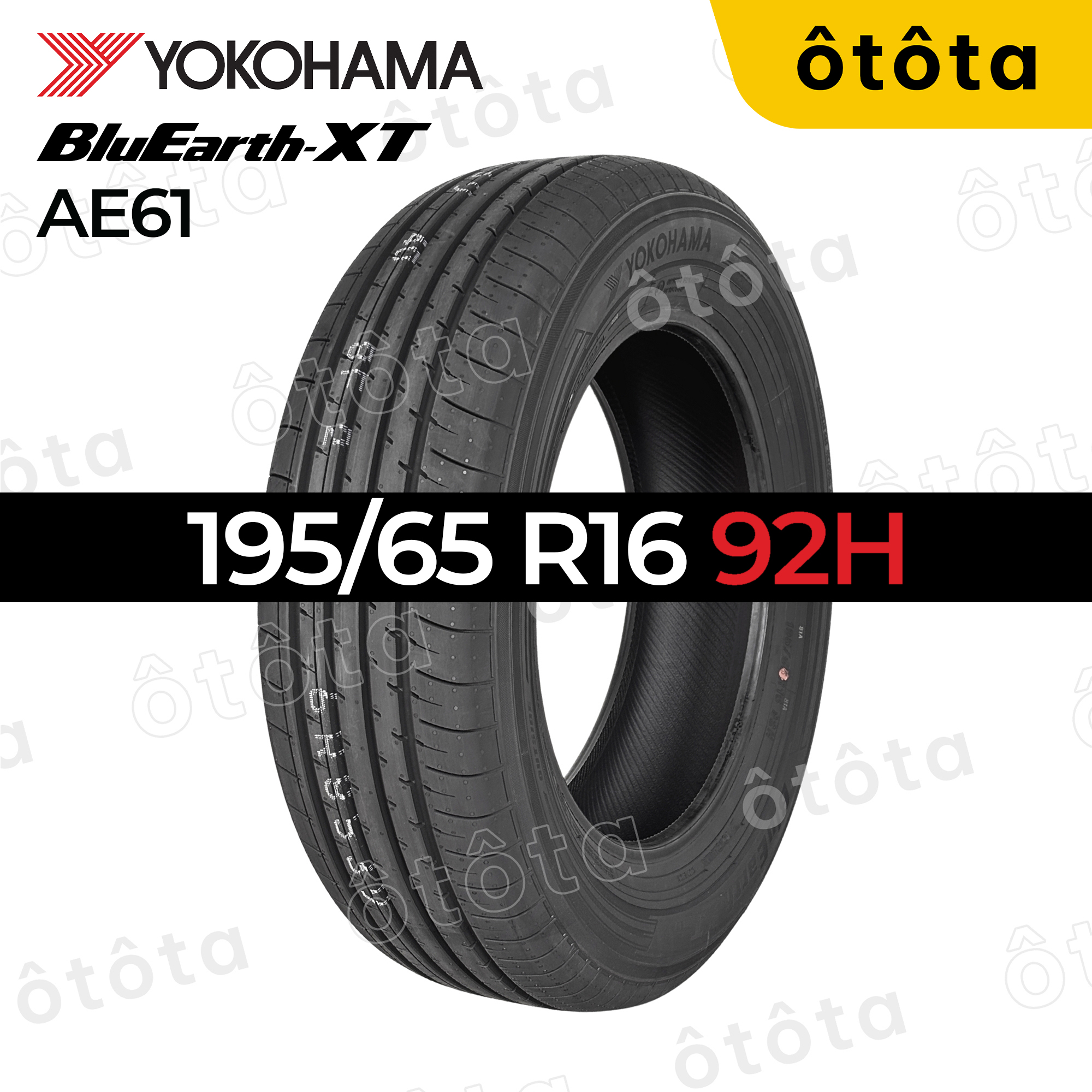Lốp Yokohama 195/65 R16 92H BluEarth AE61 Nhật