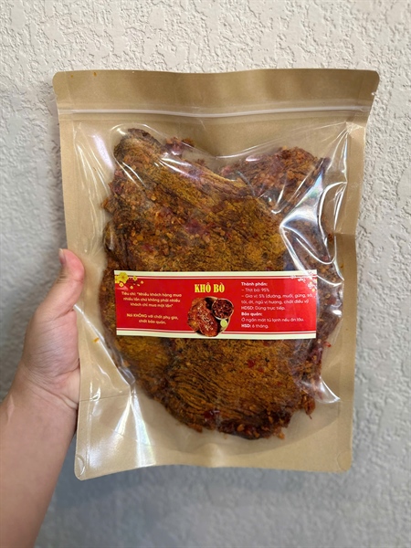 KHÔ BÒ MIẾNG TẨM VỊ 500GR NỬA KG