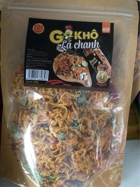 Khô gà lá chanh 170g C