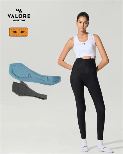 Quần yếm dài VALORE Resona Black Women Chính hãng chất liệu nhập khẩu itali