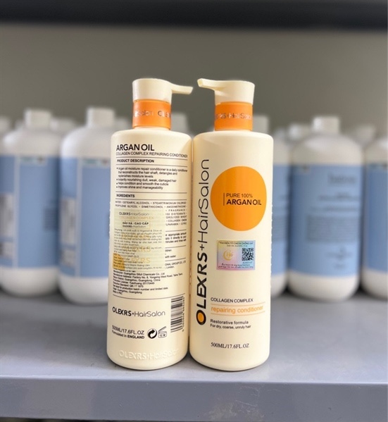 Dầu xả OLEXRS+HairSalon Repairing Conditioner bé 500ml