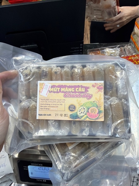 Mứt Mãng Cầu Chanh Dây