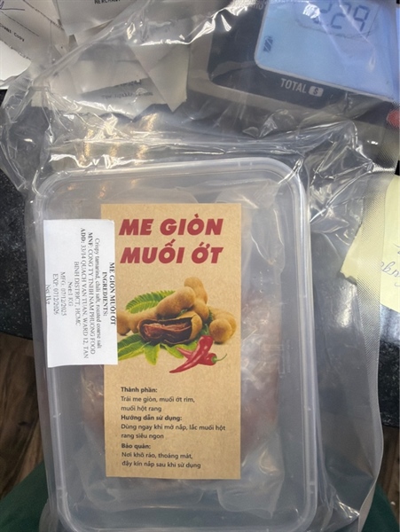 Me Giòn Muối Ớt