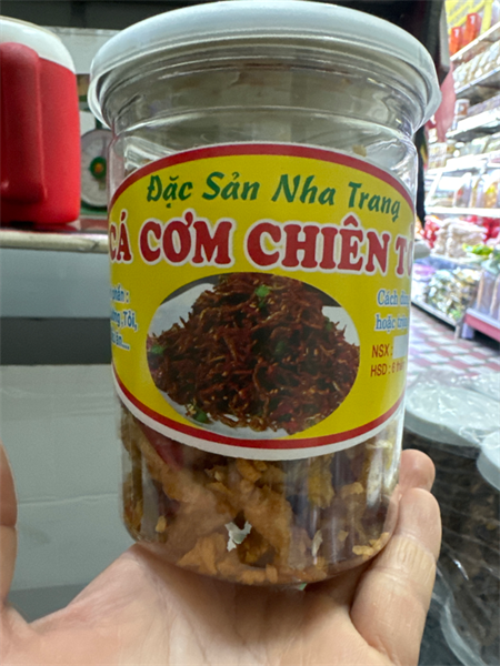 CÁ CƠM CHIÊN TỎI 200GR