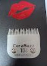 Lưỡi tông đơ A-series, bằng thép carbon, cữ 1.2mm, Hiệu Kiss Grooming, Model KBC-15#-KISS-1.2mm