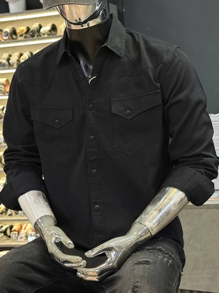 SM TD-QC- DSKN 2 túi thêu sói ẩn- ĐEN