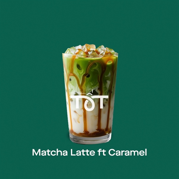 MATCHA LATTE CARAMEL