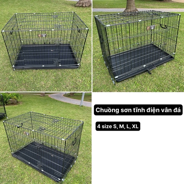 F1 - Chuồng sơn tĩnh điện vân đá