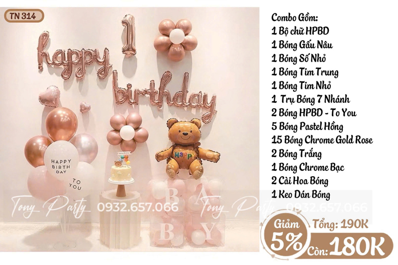 Set Trang Trí Mini 314