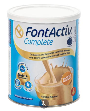 Sữa FontActiv Complete (Vị Vani) hỗ trợ bổ sung dinh dưỡng cho cơ thể (400g) - Tây Ban Nha/Hoàng Đức