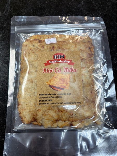 Khô Cá Thiều (bịch nửa lb)