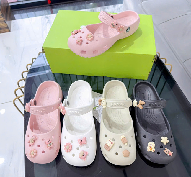 Crocs búp bê ba lê mẫu mới