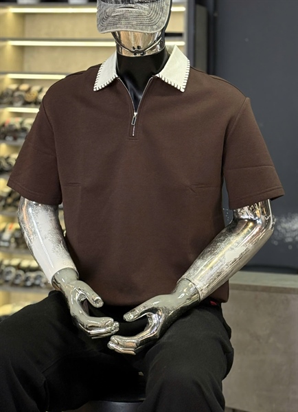 Thun Polo - Koren QC-H38015 Nâu cổ Be