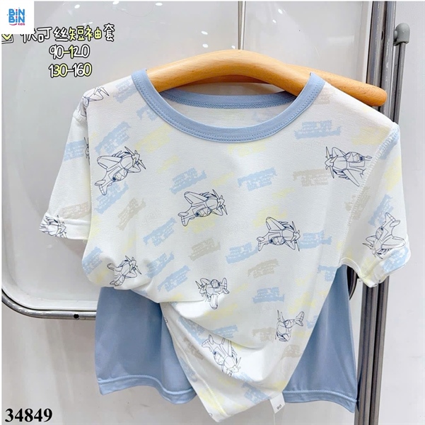34849-Bộ tencel TN máy bay hỏa lực