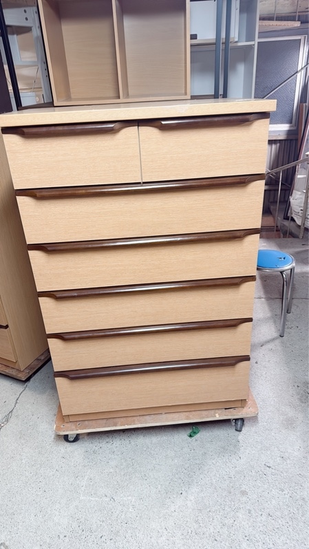 Tủ đựng đồ 3 trắng trơn nitori