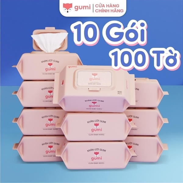 Khăn Ướt Gumi 100 tờ