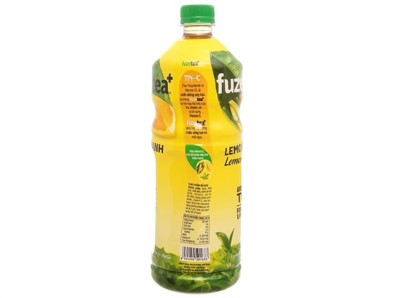 Trà chanh với sả Fuze tea 1 lít