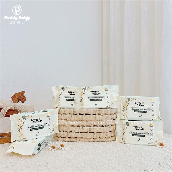 Khăn ướt mini Fuzzy Friend