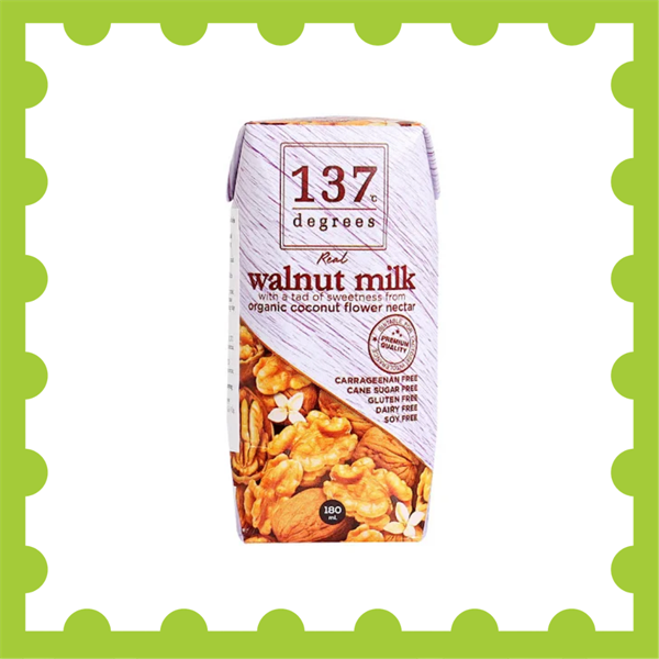 Sữa hạt óc chó nguyên chất 137 DEGREES 180ml