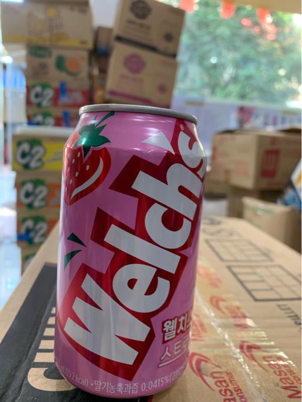 Nước Uống Hoa Quả Welchs vị dâu 335ml*24