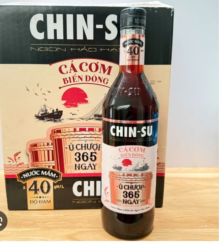 Nước mắm CHIN-SU 365 40N 6chai x 700ml