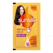 111SSK SUNSILK Dầu Gội Mềm Mượt Diệu Kỳ (Vàng) 6gx10/84 Dây