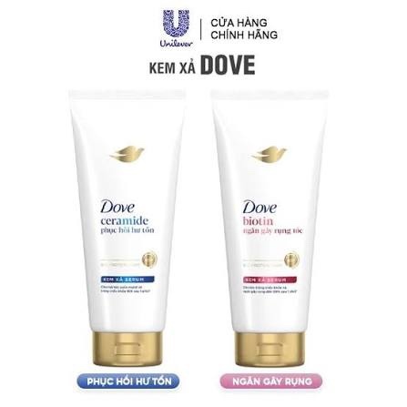 DOVE Kem Xả Serum Ceramide Phục Hồi Hư Tổn 320g/12 Tuýp