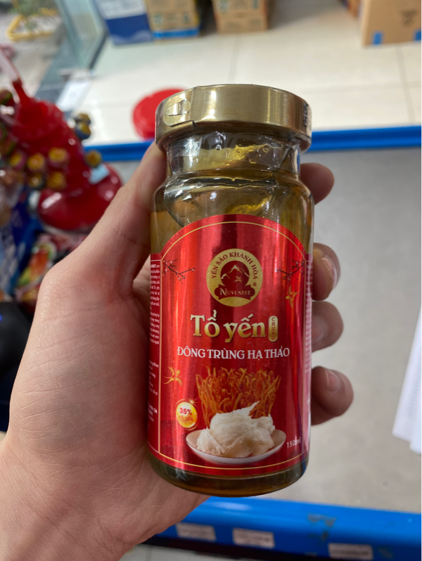 Yến Nuvi chưng đông trùng, hũ 150ML