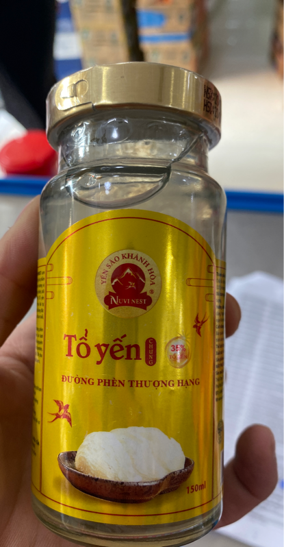 Yến Nuvi chưng đường phèn, hũ 150ML