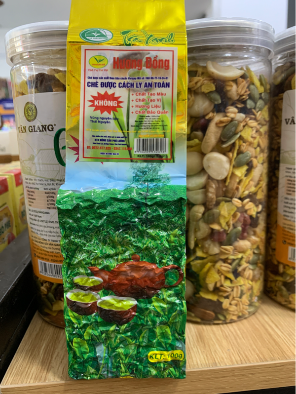Trà hương đồng 100g Hút