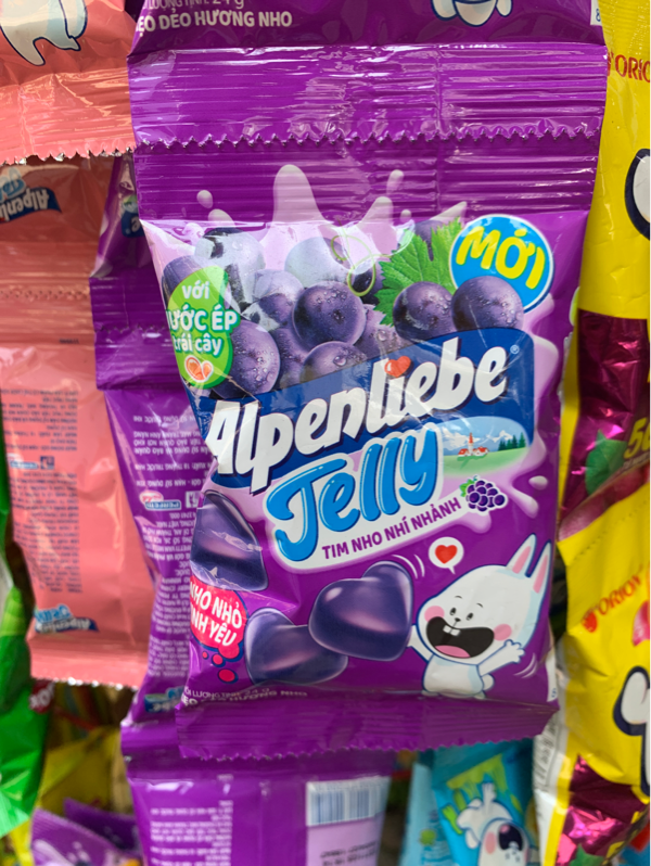 AL Kẹo dẻo Tim Nho 24Dâyx10góix24g