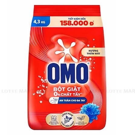 OMO BG đỏ 4.3kg/3