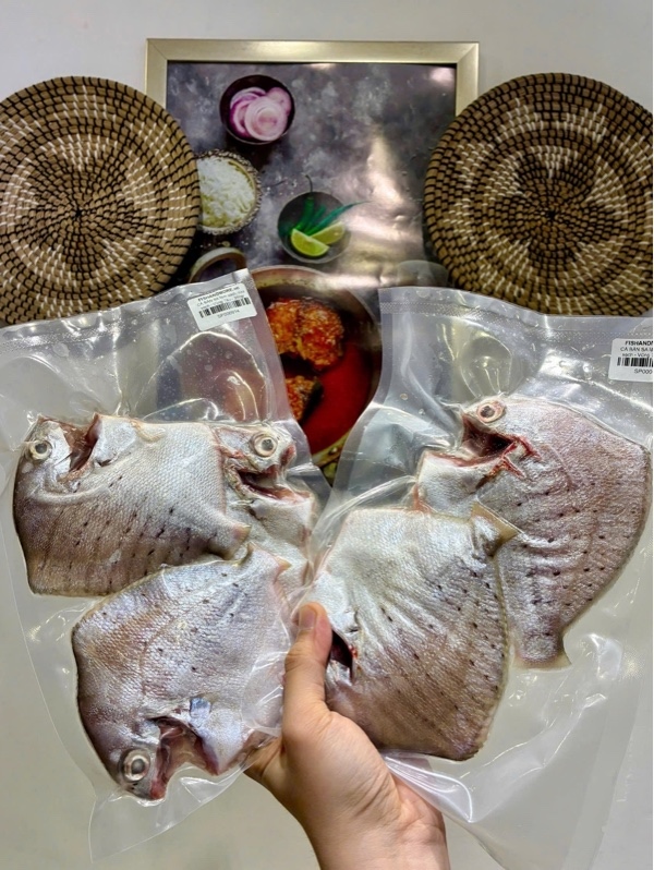 CÁ BÀN SA làm sạch, rửa sạch