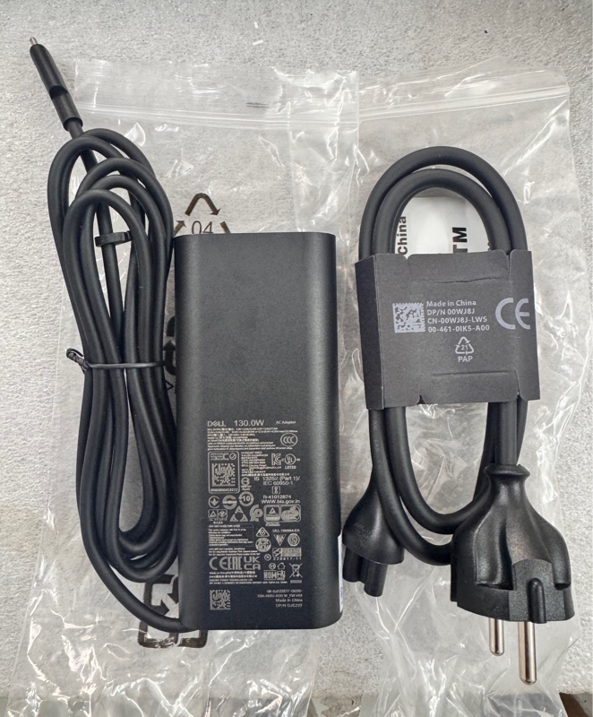 Adaptor Dell 130w Oval type C tem lazer