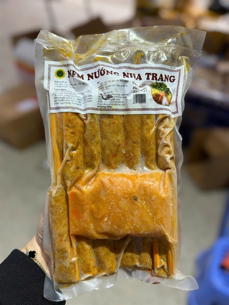 Nem Nướng Nha Trang (Que) NƠM VIỆT 500Gr 12C (T)