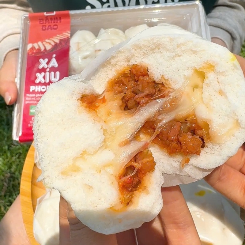 BÁNH BAO XÁ XÍU PHOMAI MINI (HỘP 10C)