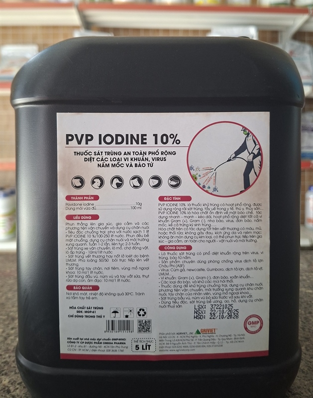 AGR PVP IODINE 10% (5lit)