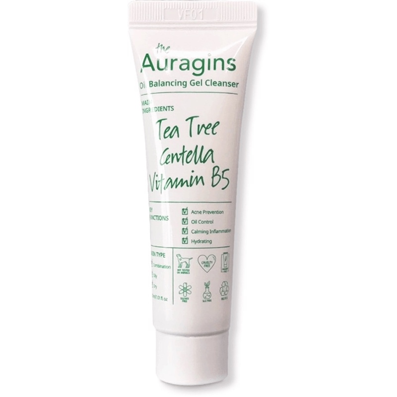[Hàng Công Ty] THE AURAGINS Sửa Rửa Mặt Oil Balancing Gel Cleanser - 30ml