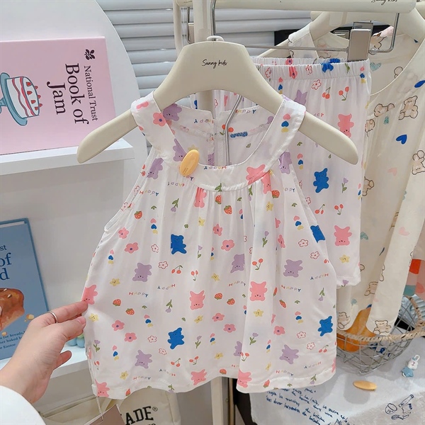 Set bộ mặc nhà lanh cho bé